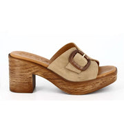 Sandalias Rivera 957 Camel Destalonado