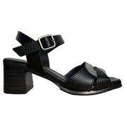 Sandalias Rivera 1980 Negro Hebilla