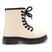 Botas Bubble Bobble C397 Beige Cordón