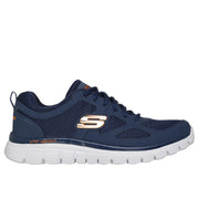 Deportivo Skechers 52635 Navy Oro Cordón