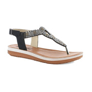 Sandalias INBLU ZO11 Negro Hebilla