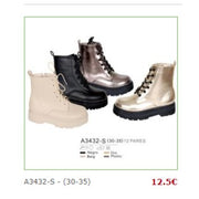 Botas BUBBLE BOBBLE A3432 Plomo Cordón