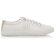 Zapatos casual Mustang 60615 blanco rosa