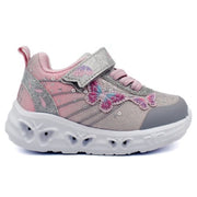 Deportivo Bubble Bobble C1228 Plata Velcro