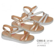 Sandalias BUBBLE BOBBLE C990 Oro