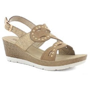 Sandalias INBLU EL38 Beige Hebilla
