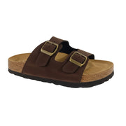 Sandalias Amana LS028-1 Cafe Destalonado