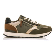 Sneakers Mustang 60391 Kaki Cremallera