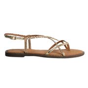 Sandalias CORINA M5485 Oro Hebilla