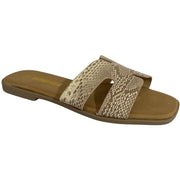 Sandalias AMANA MT1652-A Serpiente Destalonado