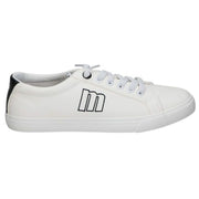 Zapatos Mustang 60615 Blanco Negro Casual Cordón