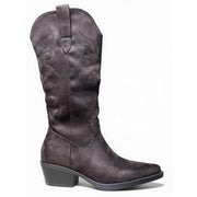 Bota alta AMANA DP2322 Café Mujer