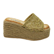 Sandalias Virucci VRA-831 Oro Destalonado Verano 24