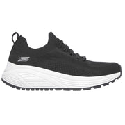 Deportivo Skechers 117027 Negro Blanco Elásticos
