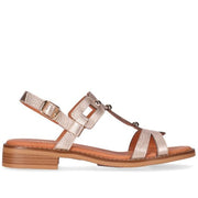 Sandalias CHIKA 10 MILENA 02 Platino Hebilla