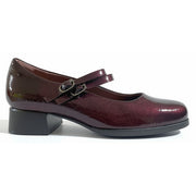 Zapatos VIADOS 2722 Burdeos Hebilla Mujer Vestir