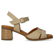 Sandalias Rivera 1980 Taupe Hebilla