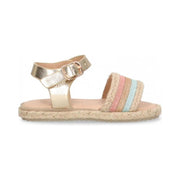 Sandalias BUBBLE BOBBLE C179 Oro Hebilla