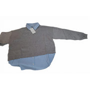 Jersey TIFFOSI 10067353 Gris Ropa