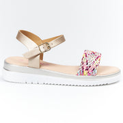 Sandalias Bubble Bobble A2850 Oro Hebilla