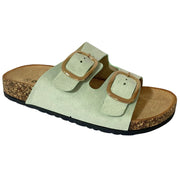 Sandalias AMANA LS028 Verde Hebilla